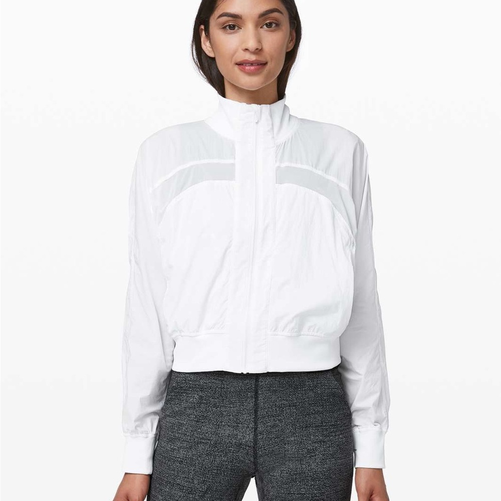 Lululemon Serve It - White Jacket Women’s Small